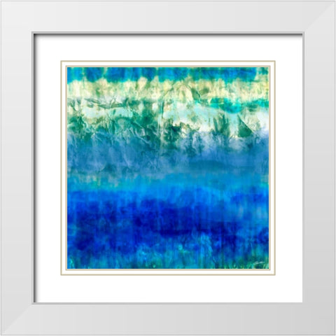 Marine VII White Modern Wood Framed Art Print with Double Matting by Butler, John