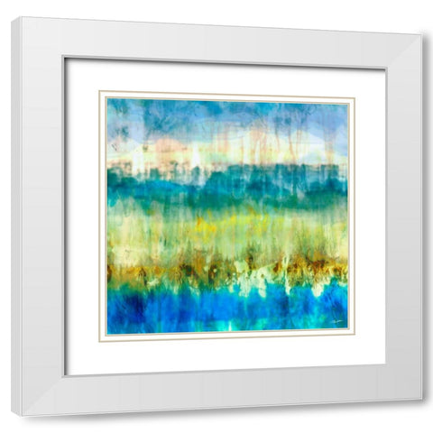 Marine VIII White Modern Wood Framed Art Print with Double Matting by Butler, John