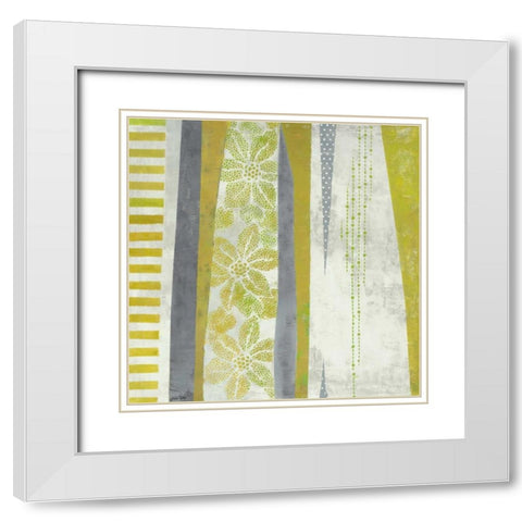 Mystical World I White Modern Wood Framed Art Print with Double Matting by Joy, Julie