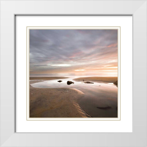 Wander and Wonder White Modern Wood Framed Art Print with Double Matting by Hartson-Weddle, Ryan