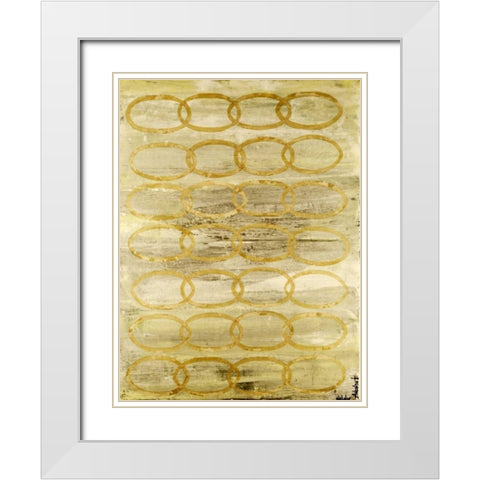 Alaskan Morning I White Modern Wood Framed Art Print with Double Matting by Avondet, Natalie