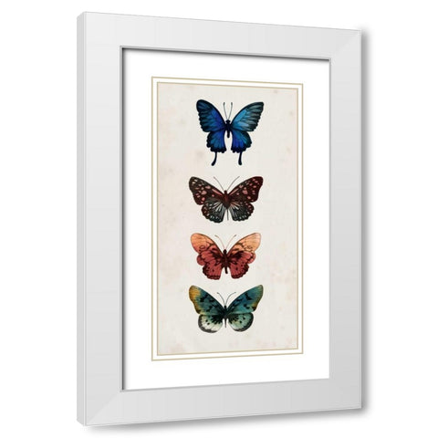 Fairy Study II White Modern Wood Framed Art Print with Double Matting by Popp, Grace