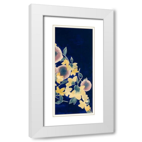 Botanical Gale III White Modern Wood Framed Art Print with Double Matting by Popp, Grace