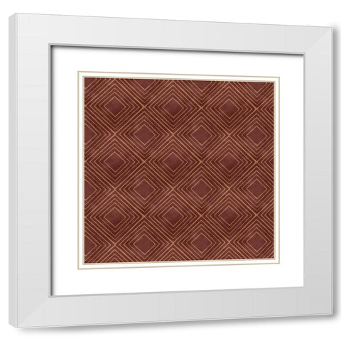 Bar Gatsby Collection G White Modern Wood Framed Art Print with Double Matting by Popp, Grace