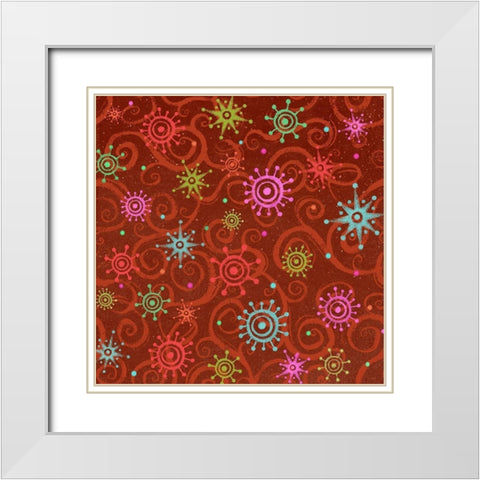 Bright Believe Collection F White Modern Wood Framed Art Print with Double Matting by Eisner, Viv