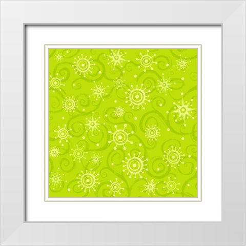 Bright Believe Collection G White Modern Wood Framed Art Print with Double Matting by Eisner, Viv