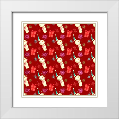 Bright Believe Collection I White Modern Wood Framed Art Print with Double Matting by Eisner, Viv