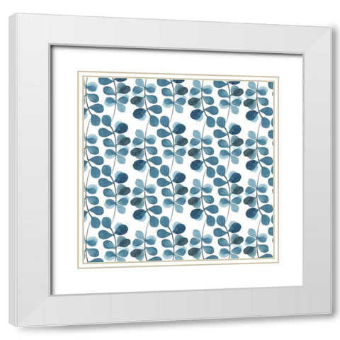 Sleep to Dream Collection I White Modern Wood Framed Art Print with Double Matting by Wang, Melissa