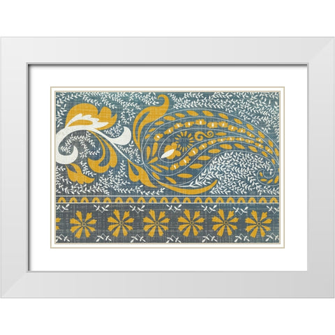 Exotic Journey Collection A White Modern Wood Framed Art Print with Double Matting by Zarris, Chariklia