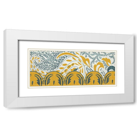 Exotic Journey Collection D White Modern Wood Framed Art Print with Double Matting by Zarris, Chariklia