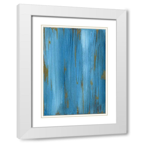 Antique White Modern Wood Framed Art Print with Double Matting by Seay, Anne