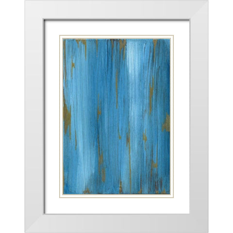 Antique White Modern Wood Framed Art Print with Double Matting by Seay, Anne