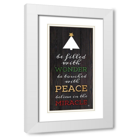 Wonderful Time White Modern Wood Framed Art Print with Double Matting by Perrenoud, Aubree