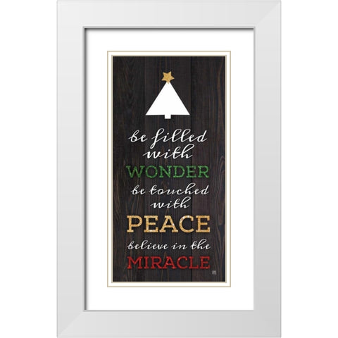 Wonderful Time White Modern Wood Framed Art Print with Double Matting by Perrenoud, Aubree