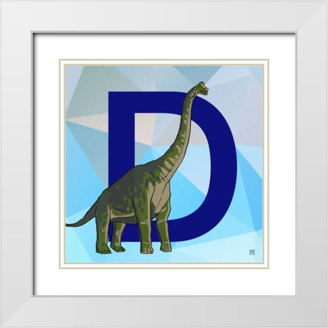 D White Modern Wood Framed Art Print with Double Matting by Perrenoud, Aubree