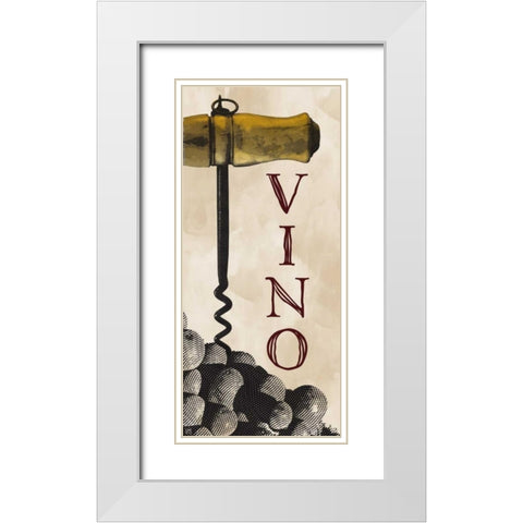 Wine II White Modern Wood Framed Art Print with Double Matting by Perrenoud, Aubree
