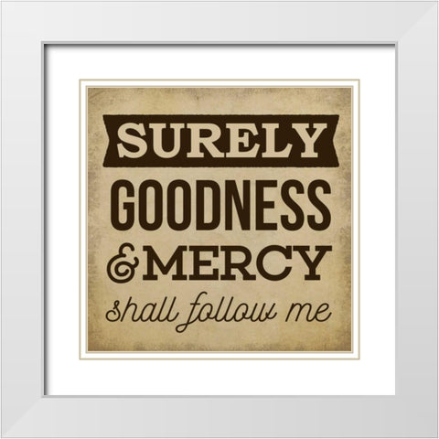 Surely White Modern Wood Framed Art Print with Double Matting by Perrenoud, Aubree