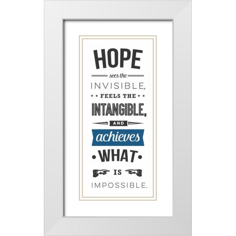 Achieves - White White Modern Wood Framed Art Print with Double Matting by Perrenoud, Aubree