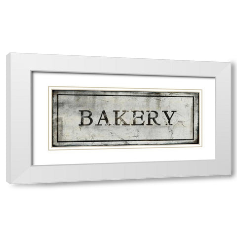 Bakery White Modern Wood Framed Art Print with Double Matting by Perrenoud, Aubree