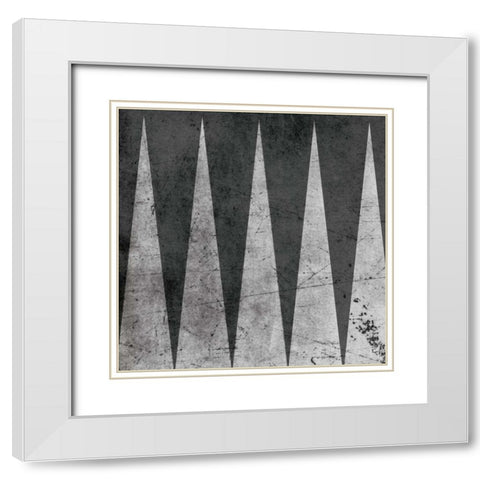 Backgammon White Modern Wood Framed Art Print with Double Matting by Perrenoud, Aubree