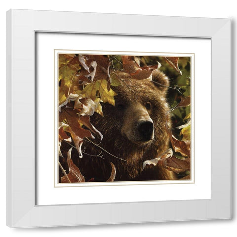 Legend of the Fall White Modern Wood Framed Art Print with Double Matting by Bogle, Collin