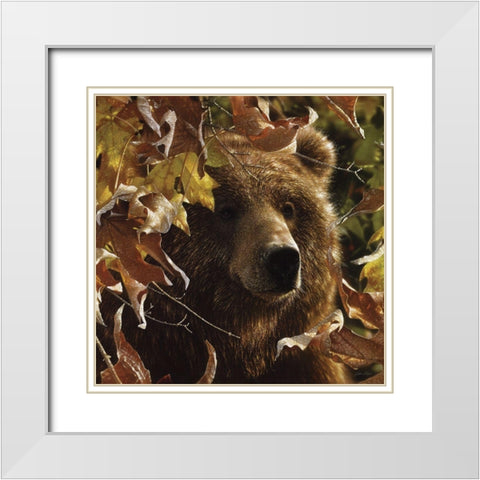 Legend of the Fall White Modern Wood Framed Art Print with Double Matting by Bogle, Collin