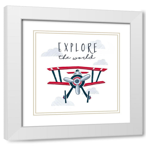 Explore White Modern Wood Framed Art Print with Double Matting by Tyndall, Elizabeth