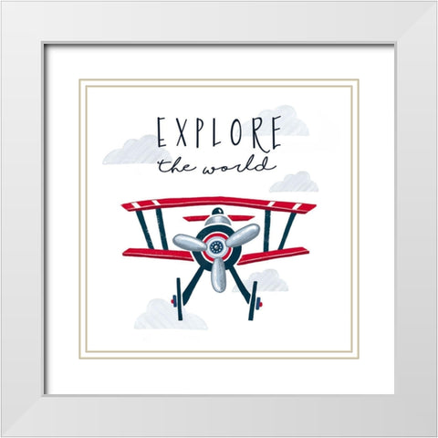 Explore White Modern Wood Framed Art Print with Double Matting by Tyndall, Elizabeth