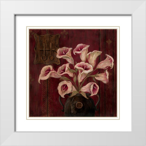 Facing Future I White Modern Wood Framed Art Print with Double Matting by Moulton, Jo