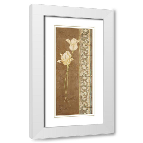 Beauty of Nature White Modern Wood Framed Art Print with Double Matting by Moulton, Jo