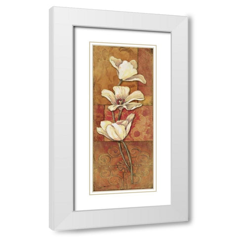 Life of Spice I White Modern Wood Framed Art Print with Double Matting by Moulton, Jo