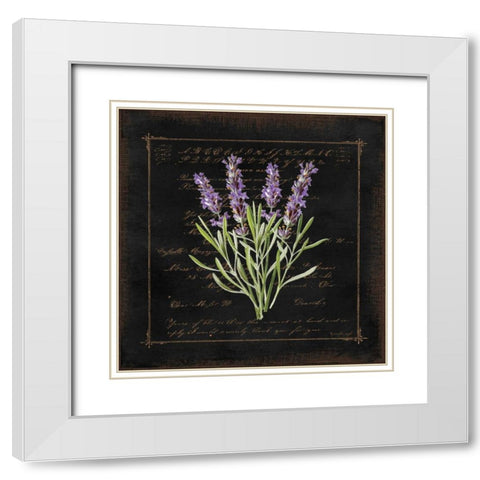 Floral III White Modern Wood Framed Art Print with Double Matting by Pugh, Jennifer