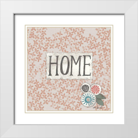 Farmhouse Home White Modern Wood Framed Art Print with Double Matting by Doucette, Katie