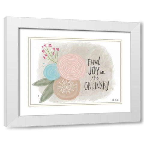 Ordinary White Modern Wood Framed Art Print with Double Matting by Doucette, Katie