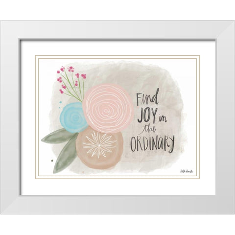 Ordinary White Modern Wood Framed Art Print with Double Matting by Doucette, Katie