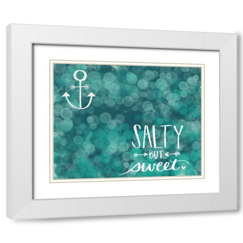 Salty and Sweet White Modern Wood Framed Art Print with Double Matting by Doucette, Katie