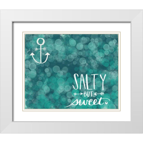 Salty and Sweet White Modern Wood Framed Art Print with Double Matting by Doucette, Katie