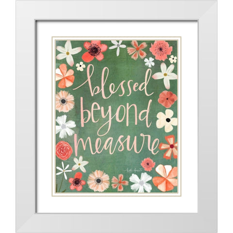 Beyond Measure White Modern Wood Framed Art Print with Double Matting by Doucette, Katie