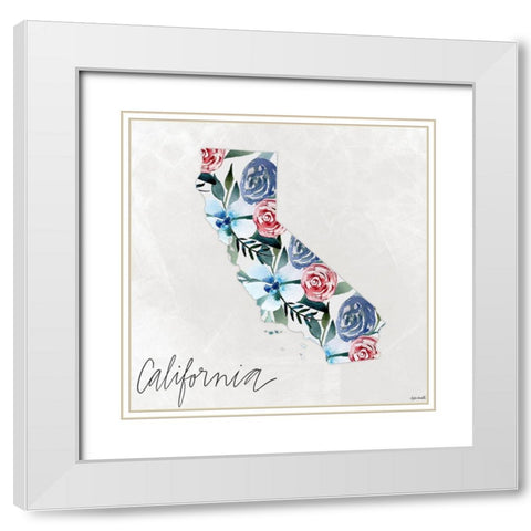 California White Modern Wood Framed Art Print with Double Matting by Doucette, Katie