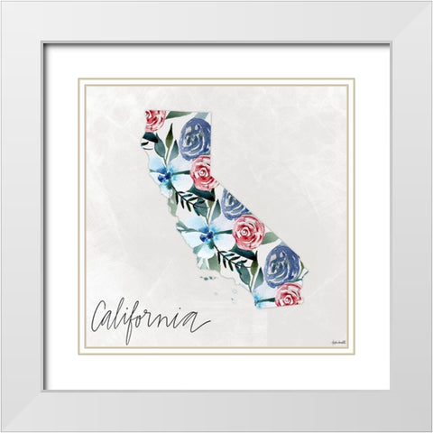 California White Modern Wood Framed Art Print with Double Matting by Doucette, Katie