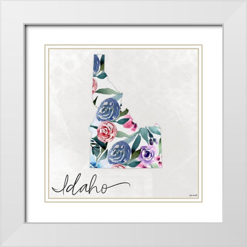 Idaho White Modern Wood Framed Art Print with Double Matting by Doucette, Katie