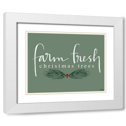 Farm Fresh White Modern Wood Framed Art Print with Double Matting by Doucette, Katie