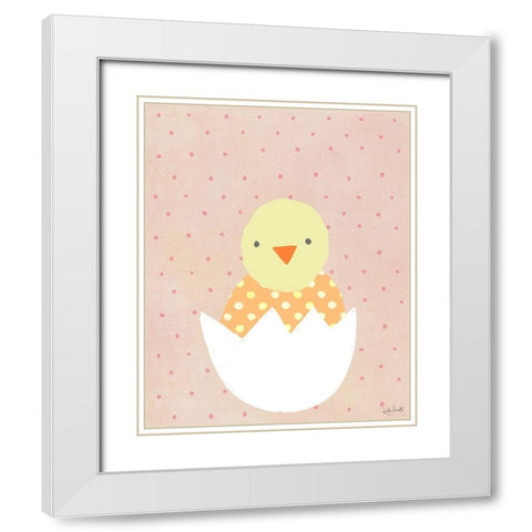 Chick White Modern Wood Framed Art Print with Double Matting by Doucette, Katie