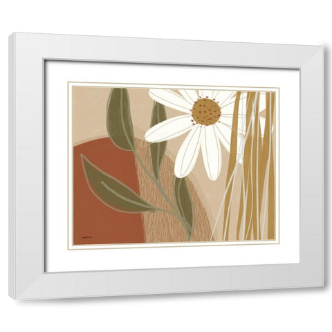 Cafe II White Modern Wood Framed Art Print with Double Matting by Brown, Kyra