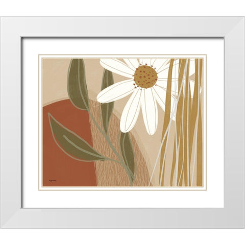 Cafe II White Modern Wood Framed Art Print with Double Matting by Brown, Kyra