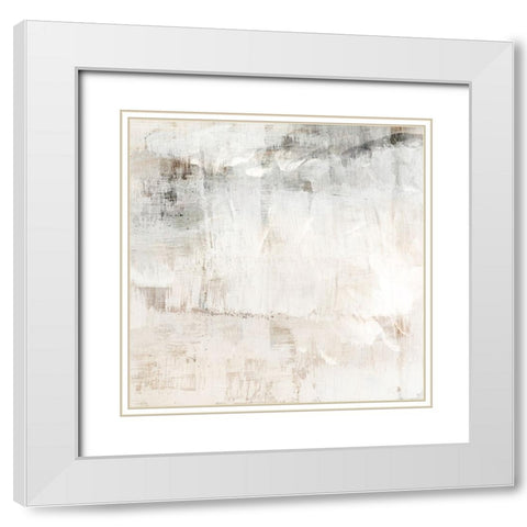Celestial Light II White Modern Wood Framed Art Print with Double Matting by Blue, Nina