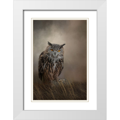 One Foot Forward White Modern Wood Framed Art Print with Double Matting by Parker, Kelley