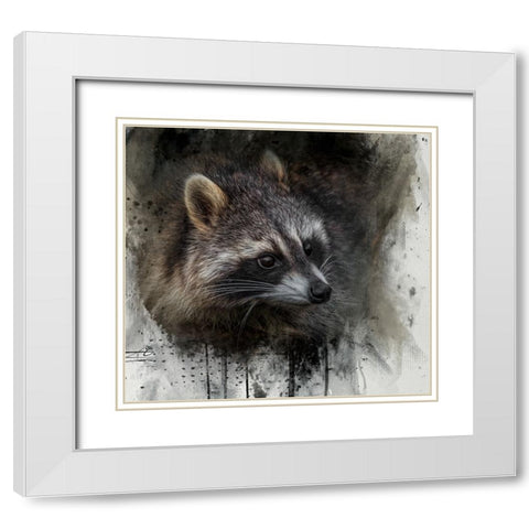 Mischief Maker White Modern Wood Framed Art Print with Double Matting by Parker, Kelley