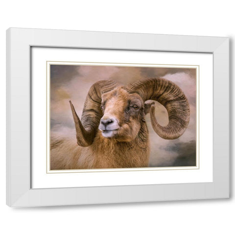 Mountain Dweller White Modern Wood Framed Art Print with Double Matting by Parker, Kelley