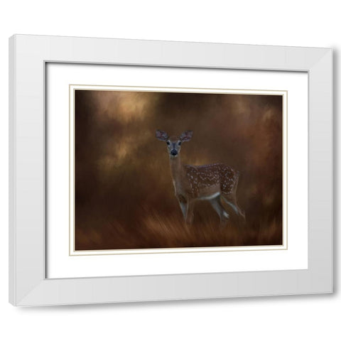 Golden Coast White Modern Wood Framed Art Print with Double Matting by Parker, Kelley